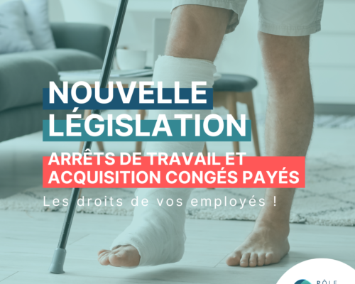 Arrêts de travail et acquisition congés payés