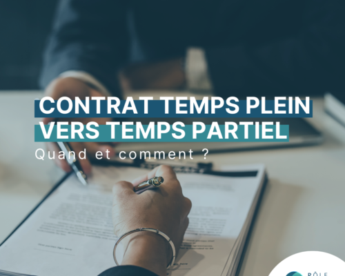 Contrat temps plein vers temps partiel