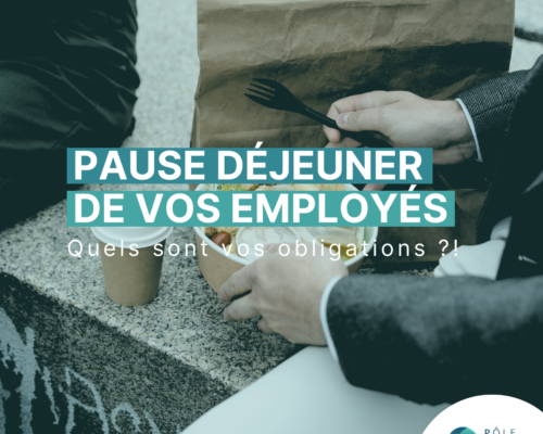 Cadre juridique de la pause déjeuner